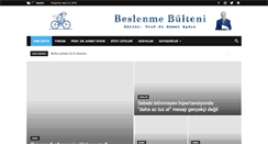 Desktop Screenshot of beslenmebulteni.com